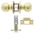 Carbine Aintree SS9030 Privacy Knobset - Bathroom & Bedroom Tiebolt Knob (SS9030) - Thumbnail Image 7