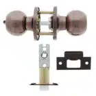 Carbine Aintree SS9030 Privacy Knobset - Bathroom & Bedroom Tiebolt Knob (SS9030) - Thumbnail Image 12