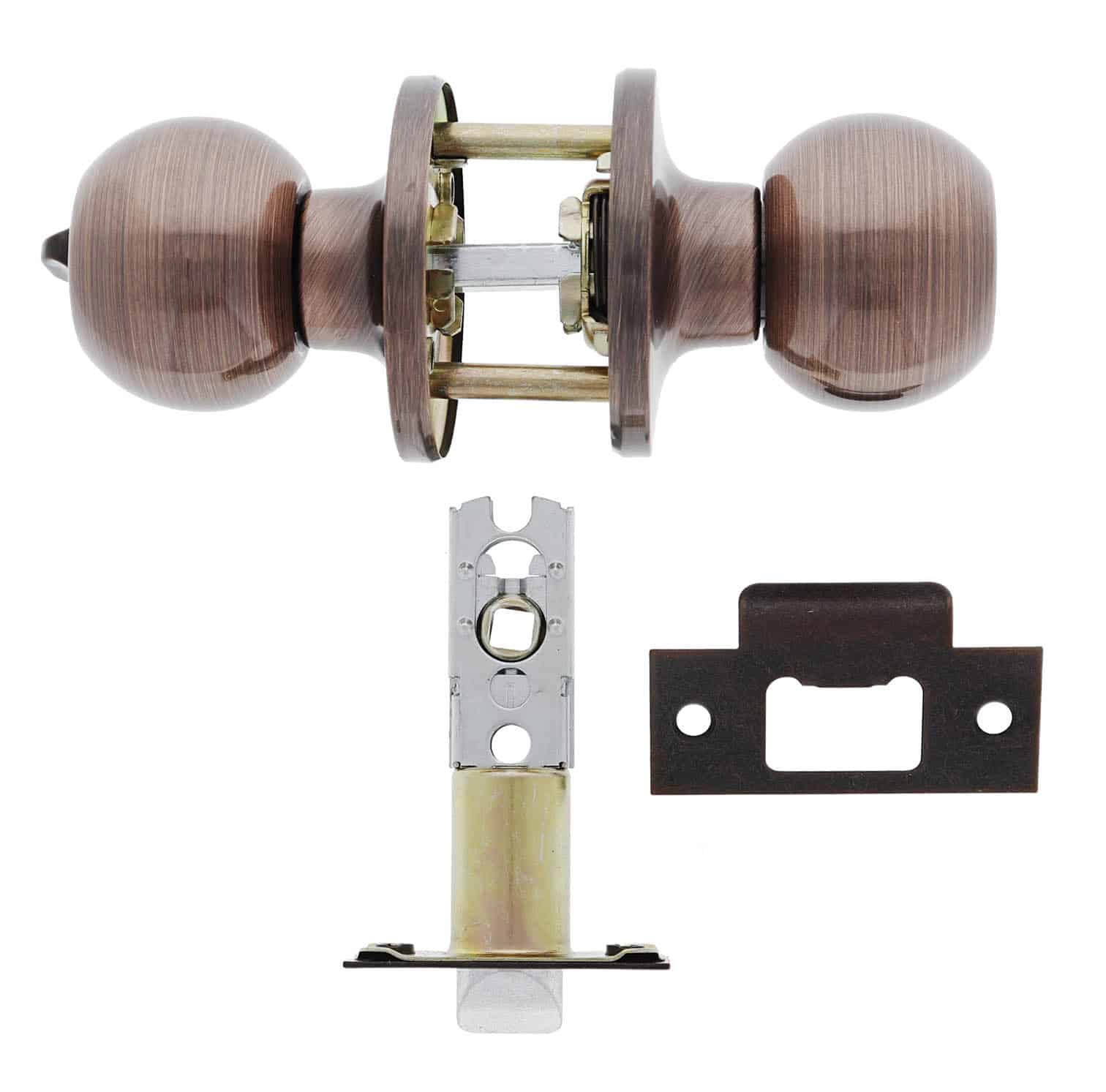 Carbine Aintree SS9030 Privacy Knobset - Bathroom & Bedroom Tiebolt Knob (SS9030) - Image 12