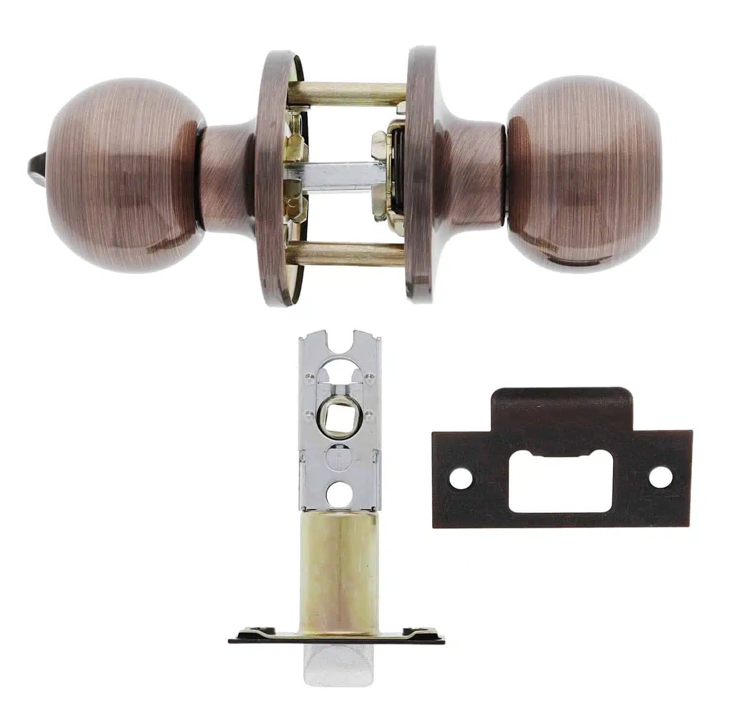 Carbine Aintree SS9030 Privacy Knobset - Bathroom & Bedroom Tiebolt Knob (SS9030) - Image 12