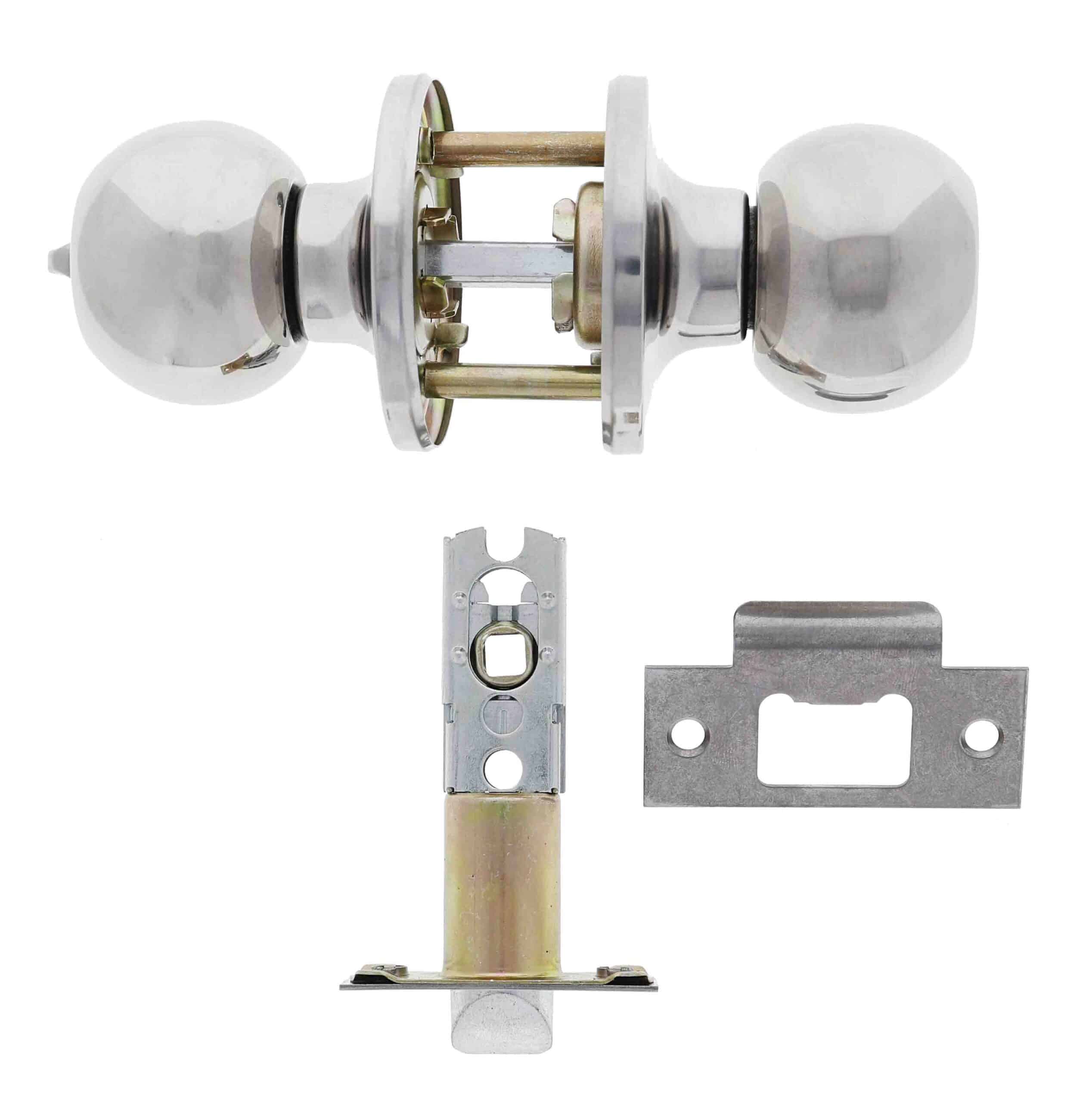 Carbine Aintree SS9030 Privacy Knobset - Bathroom & Bedroom Tiebolt Knob (SS9030) - Image 2