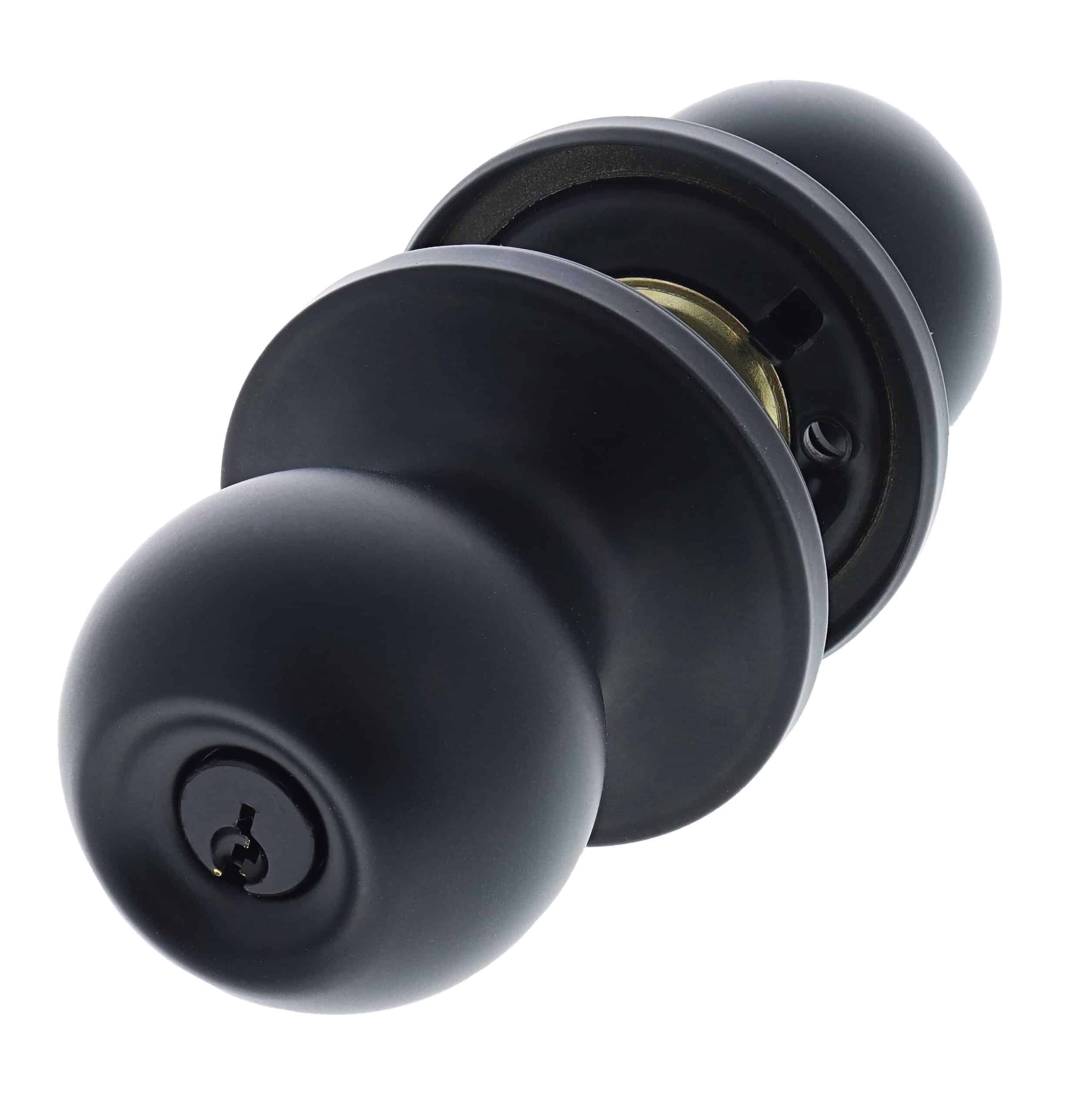 Carbine Aintree SS9000 Entrance Knobset - Keyed Tiebolt Round Ball Lock (SS9000) - Image 7