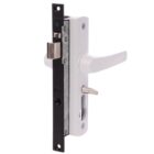 Whitco Tasman MK2 Hinged Security Door Lock White - Less Cylinder (W892116) - Thumbnail Image 1